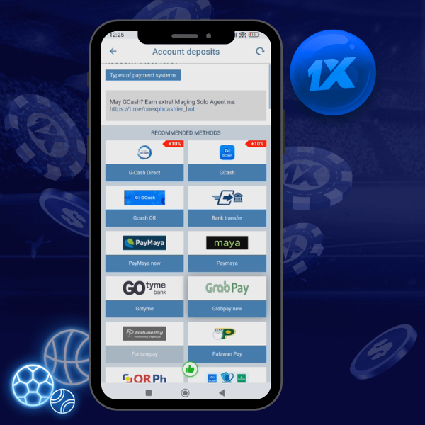 1xbet App Payments