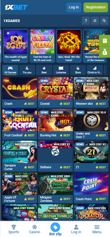 1xBet Casino