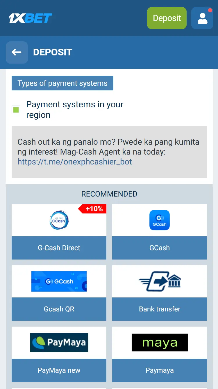 1xBet lucky friday payments