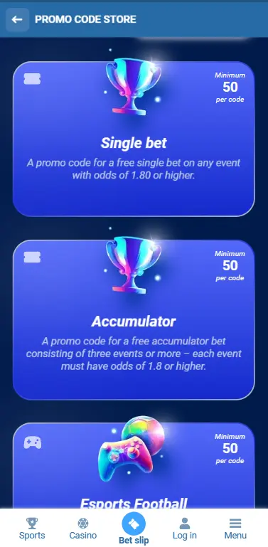 Promo Code Store